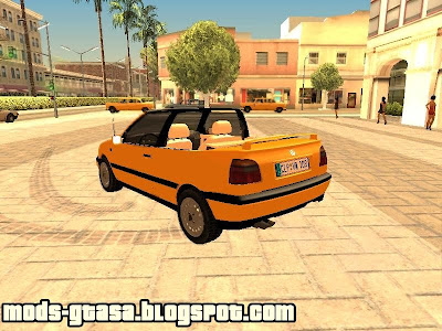 VW Golf MK3 Cabrio para GTA San Andreas